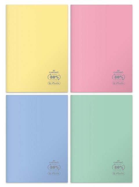 CUADERNO B5/60K CUADRÍCULA ENCUADERNACIÓN PP ECO PASTEL FOL A 5 HERLITZ 9565284 HERLITZ